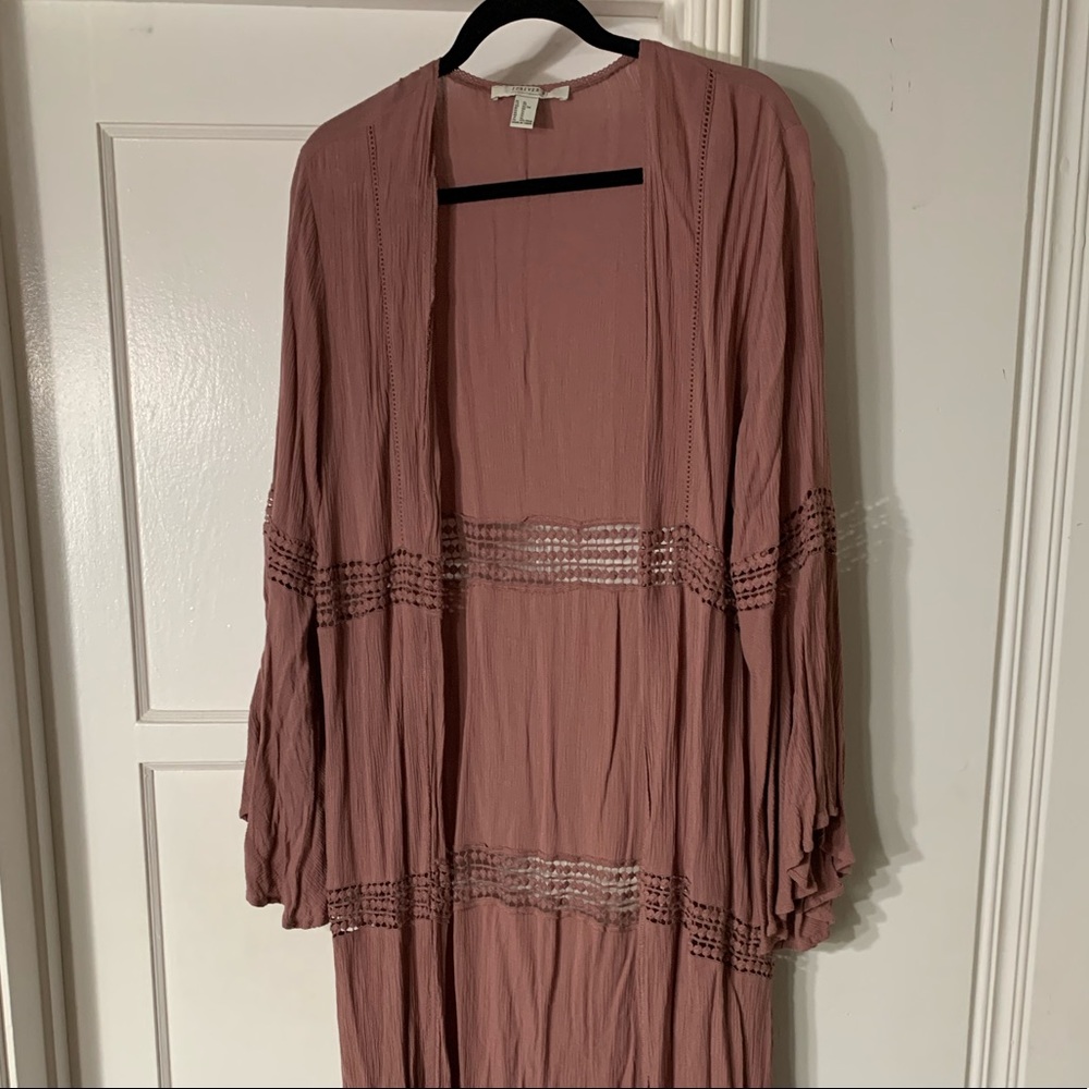 FOREVER 21 Mauve Duster
